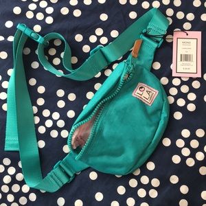 LOLA moonbeam bum bag in teal
